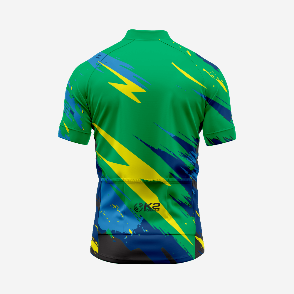 High Performance Men’s Cycling Short Sleeve Jersey for Riders