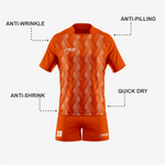 Custom Fit Orange Rugby Uniform for Teams - K2 Sportswear | Custom Sports Uniforms & Apparels - K2 Sportswear