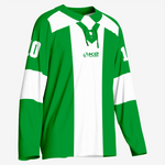 Green Custom Ice Hockey Jersey – Team Wear - K2 Sportswear | Custom Sports Uniforms & Apparels - K2 Sportswear
