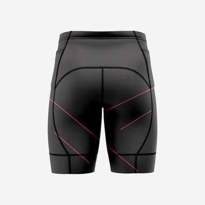 Padded Men's Cycling Shorts Black Road Riding