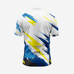 Men’s Cycling Jersey and Shorts Set - White Smoke - K2 Sportswear | Custom Sports Uniforms & Apparels - K2 Sportswear