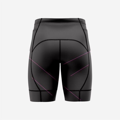 Padded Men's Cycling Shorts Black Riding