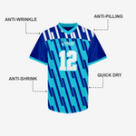 Blue Custom Football Practice Jersey – Men & Women - K2 Sportswear | Custom Sports Uniforms & Apparels - K2 Sportswear
