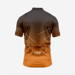 Men’s Cycling Short Sleeve Jersey Performance Road Bike Apparel - Dark Orange - K2 Sportswear | Custom Sports Uniforms & Apparels - K2 Sportswear