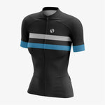 Custom Black Women's Cycling Kit – Pro Fit - K2 Sportswear | Custom Sports Uniforms & Apparels - K2 Sportswear
