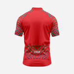 Men’s Red Short Sleeve Cycling Jersey for Road and Racing - K2 Sportswear | Custom Sports Uniforms & Apparels - K2 Sportswear