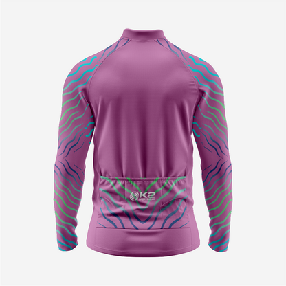 Men’s Long Sleeve Cycling Jersey Quick‑Dry Set