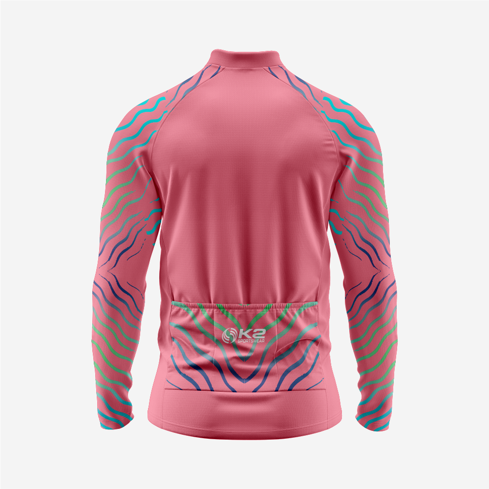 Men’s Long Sleeve Cycling Jersey Quick‑Dry Set