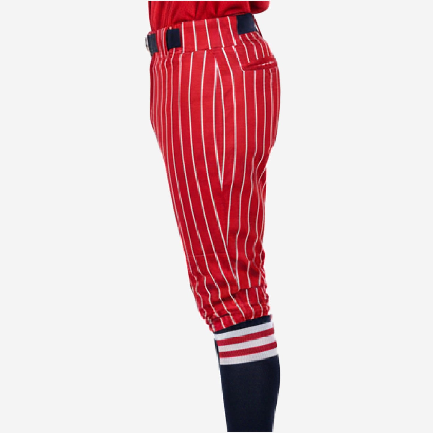 Personalized Baseball Knicker Pants - Custom Pinstripe Baseball Uniform Pants