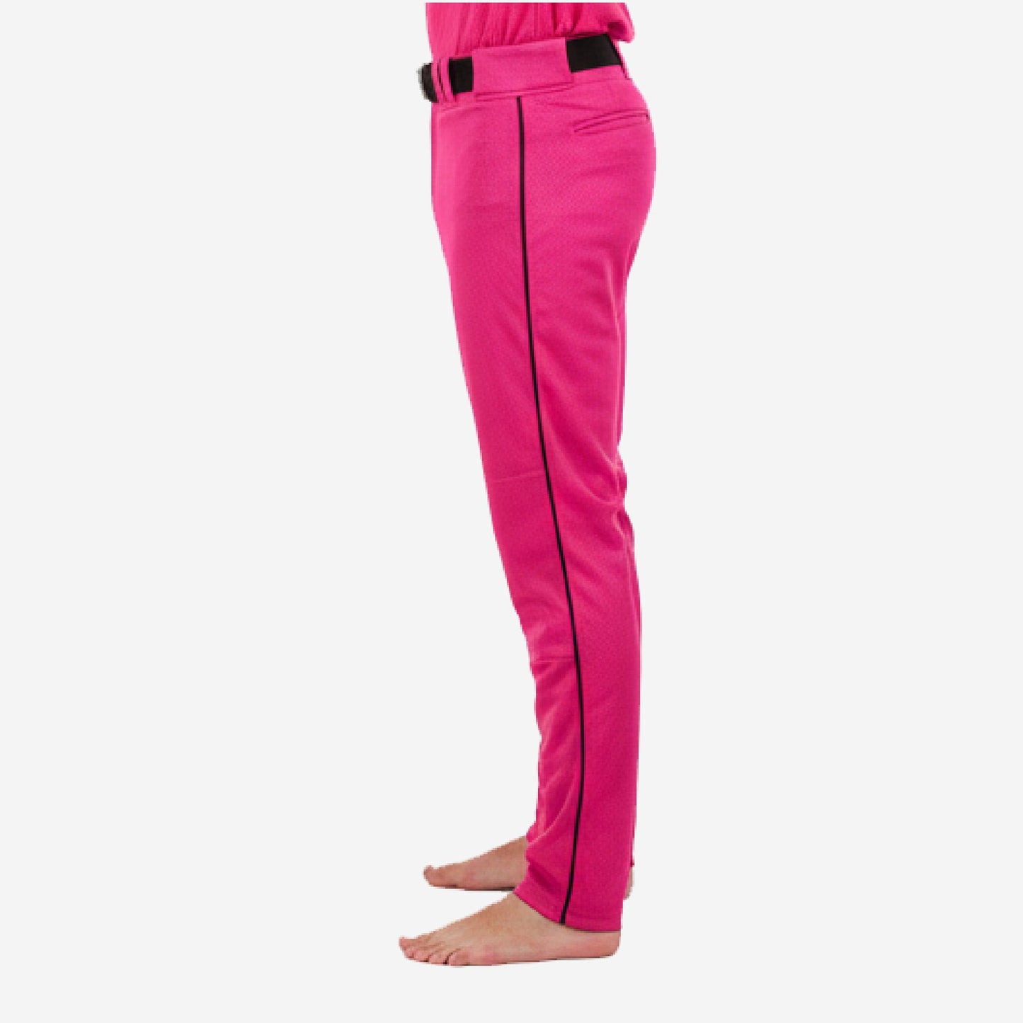 Custom Baseball Pants - Custom Team Colors Uniform Pants in Pink