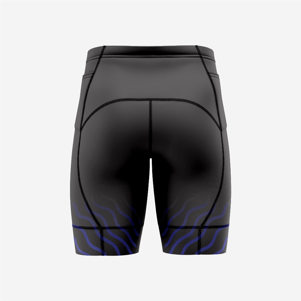 Black Padded Cycling Shorts Mens Pro Fit Road Bike Clothing