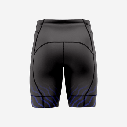 Black Padded Cycling Shorts Mens Pro Fit Road Bike Clothing