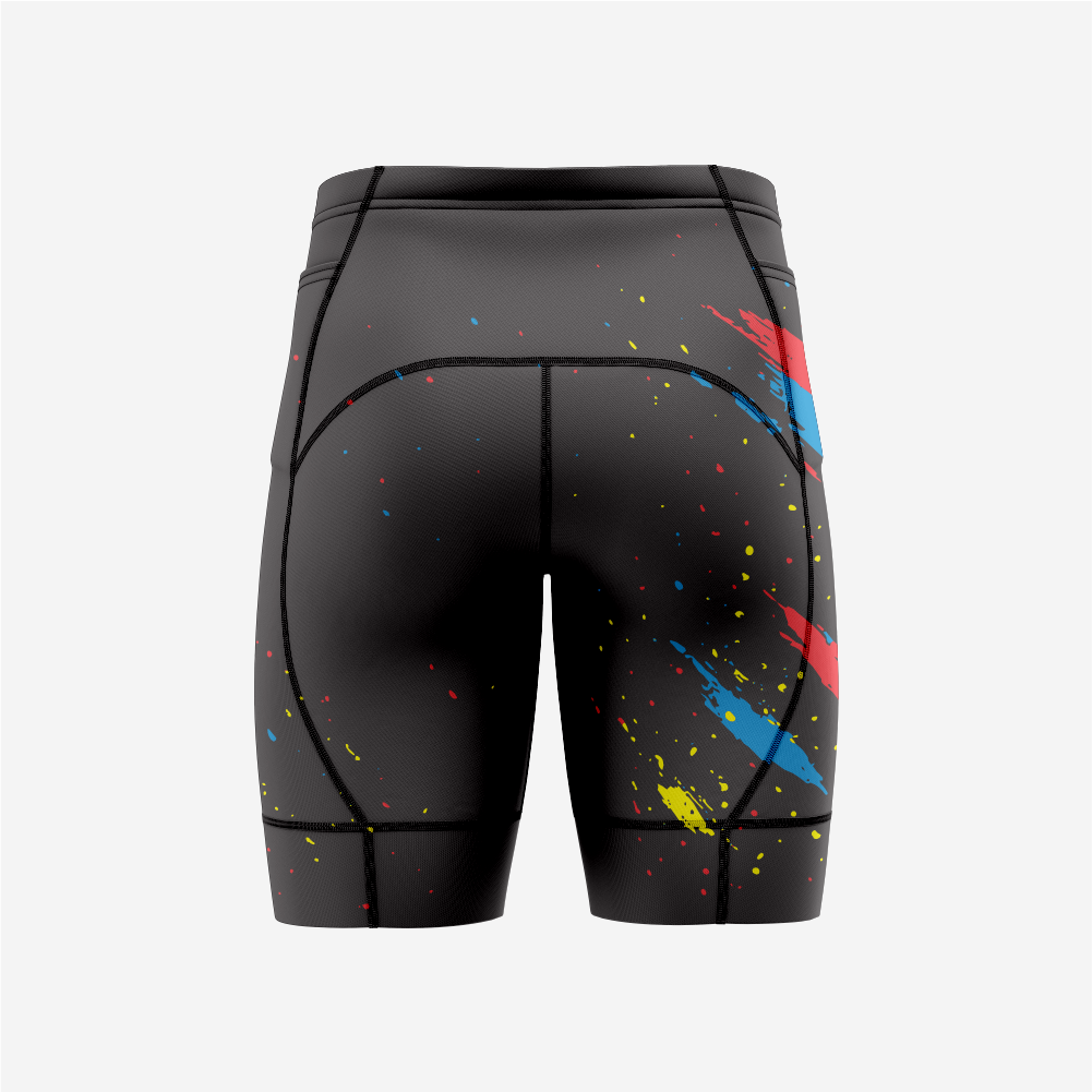 High Performance Cycling Shorts Men Black Padded Bike Clothing