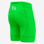 Lime Green Custom Cycling Shorts for Men - Pro Fit - K2 Sportswear | Custom Sports Uniforms & Apparels - K2 Sportswear