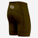 Men's Custom Performance Dark Brown Cycling Shorts - K2 Sportswear | Custom Sports Uniforms & Apparels - K2 Sportswear