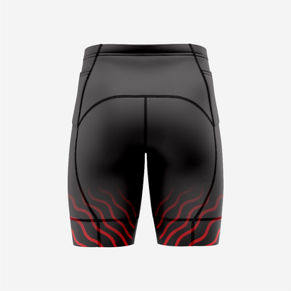 Moisture Wicking Bicycle Shorts for Men Black Road Cycling Gear