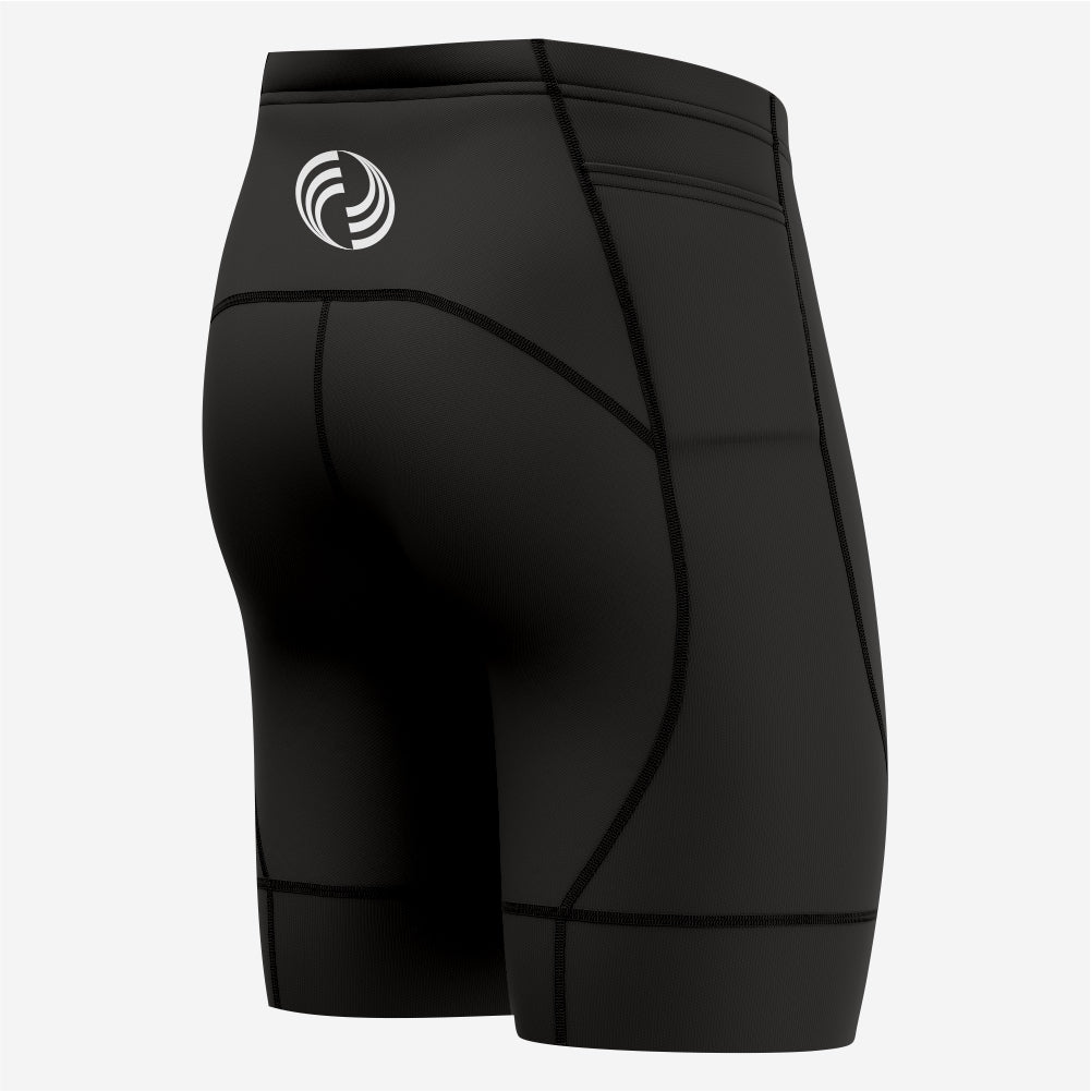 Personalized Men's Cycling Shorts in Black