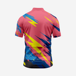 Men’s Short Sleeve Cycling Jersey for Road and Racing - Candy Pink - K2 Sportswear | Custom Sports Uniforms & Apparels - K2 Sportswear