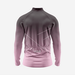 Men’s Long Sleeve Cycling Top and Bib Shorts Set - Pastel Purple - K2 Sportswear | Custom Sports Uniforms & Apparels - K2 Sportswear