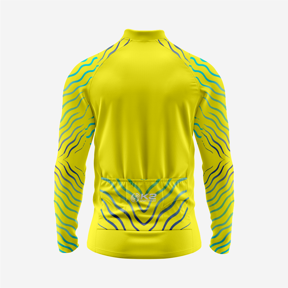 Men’s Long Sleeve Cycling Jersey Quick‑Dry Set