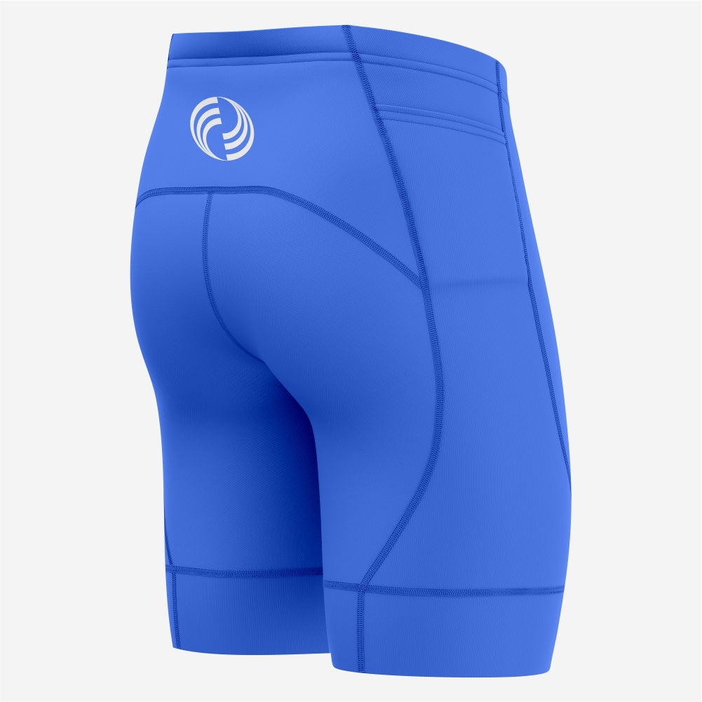 Royal Blue Men's Personalized Cycling Shorts - K2 Sportswear