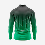 Men’s Dark Green Long Sleeve Cycling Jersey for Road Riders - K2 Sportswear | Custom Sports Uniforms & Apparels - K2 Sportswear