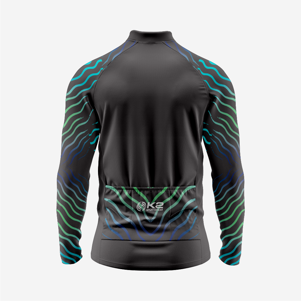 Men’s Long Sleeve Bicycle Jersey Quick‑Dry Set