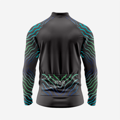 Men’s Long Sleeve Bicycle Jersey Quick‑Dry Set