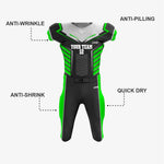 Custom American Football Uniform in Black/Green - K2 Sportswear | Custom Sports Uniforms & Apparels - K2 Sportswear