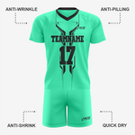 Personalized Paris Green Lacrosse Uniform – Pro Fit - K2 Sportswear | Custom Sports Uniforms & Apparels - K2 Sportswear