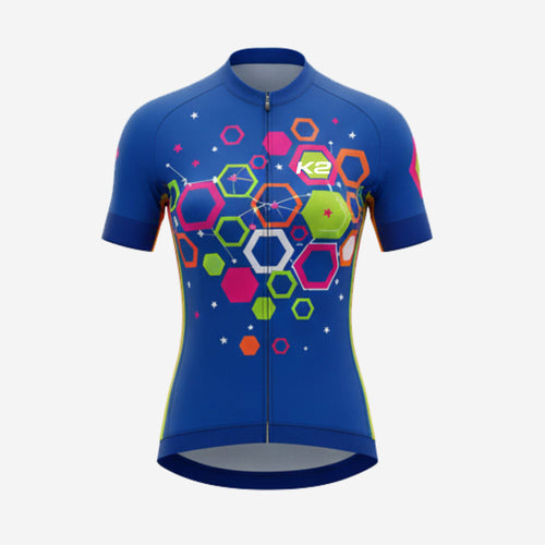 Short Sleeve Women's Cycling Jersey - Fully Customizable Bike Jersey