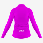 Magenta Women's Cycling Jersey – Long Sleeve, Pro Performance - K2 Sportswear | Custom Sports Uniforms & Apparels - K2 Sportswear