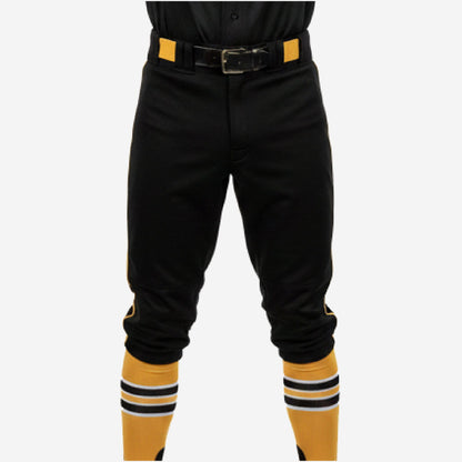 Custom Baseball Knicker Pants - Piped Baseball Uniform Knickers Team Colors