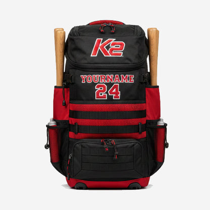 Custom Baseball Bag - Youth & Adult Baseball Equipment Bag Team Logo