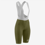 Personalized Army Green Women’s Cycling Bib Shorts - K2 Sportswear | Custom Sports Uniforms & Apparels - K2 Sportswear