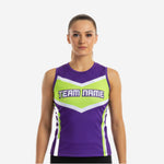 Personalized Cheer Competition Tank - Custom Team Colors & Logo Top