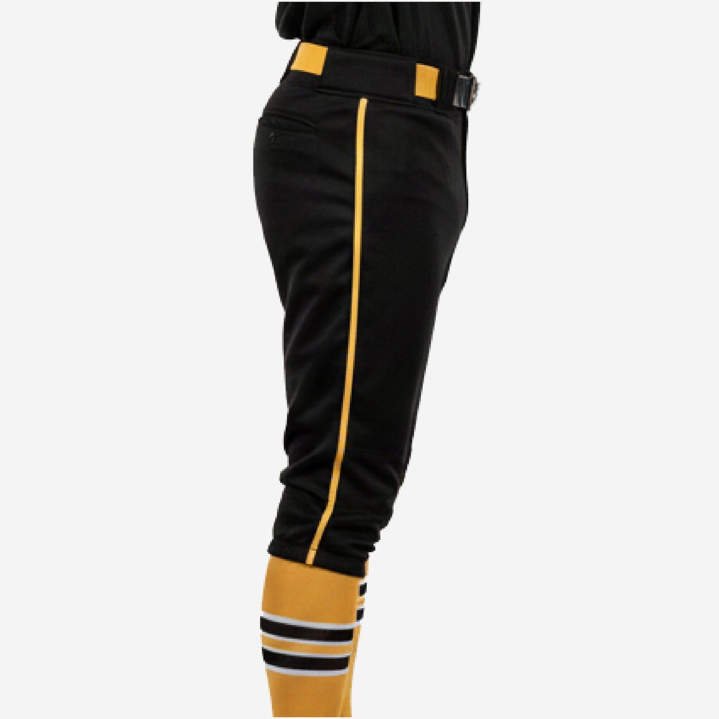 Custom Baseball Knicker Pants - Piped Baseball Uniform Knickers Team Colors