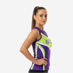 Personalized Cheer Competition Tank - Custom Team Colors & Logo Top
