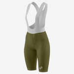 Personalized Army Green Women’s Cycling Bib Shorts - K2 Sportswear | Custom Sports Uniforms & Apparels - K2 Sportswear