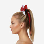 Custom Cheerleading Hair Bow - Cheer Bow with Streamers