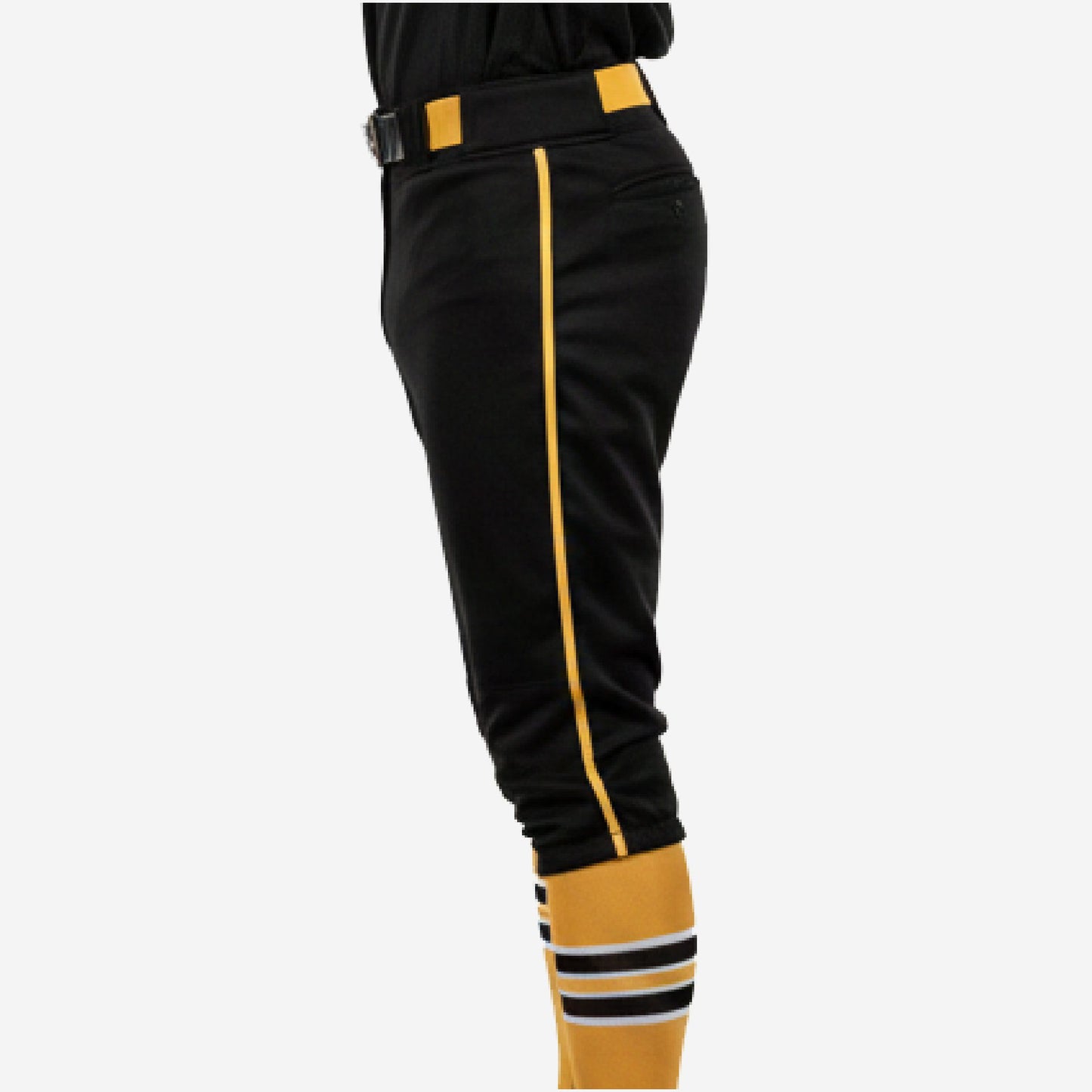 Custom Baseball Knicker Pants - Piped Baseball Uniform Knickers Team Colors