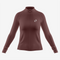 Custom Dark Brown Women's Long Sleeve Bicycle Jersey