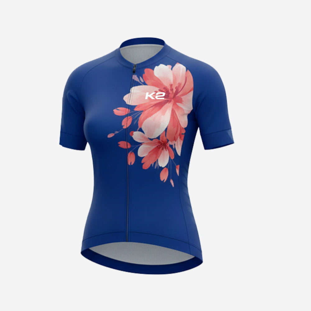 Short Sleeve Women's Cycling Jersey - Fully Customizable Bike Jersey