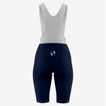 Custom Dark Blue Women's Cycling Bib Shorts – Perfect Fit - K2 Sportswear | Custom Sports Uniforms & Apparels - K2 Sportswear