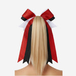 Custom Cheerleading Hair Bow - Cheer Bow with Streamers