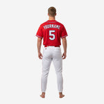 Custom Baseball Uniform Red - Complete Jersey & Pants Set Team Name Number