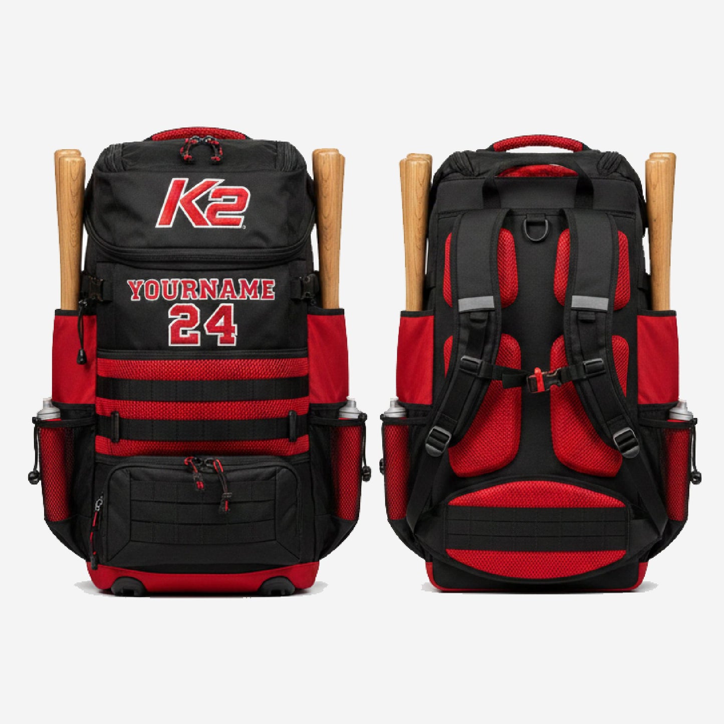 Custom Baseball Bag - Youth & Adult Baseball Equipment Bag Team Logo