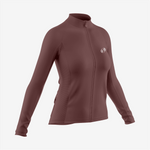 Custom Dark Brown Women's Long Sleeve Bicycle Jersey - K2 Sportswear | Custom Sports Uniforms & Apparels - K2 Sportswear