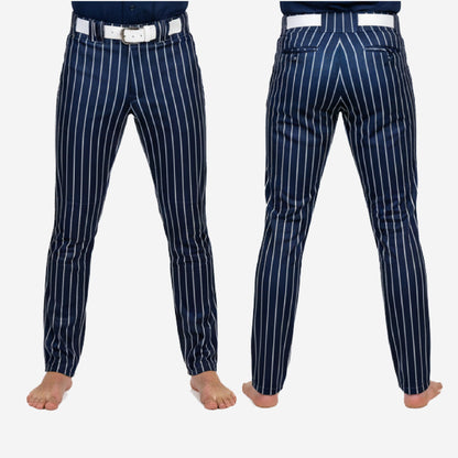 Custom Baseball Pants - Pinstripe Baseball Uniform Pants Custom Team Colors