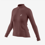 Custom Dark Brown Women's Long Sleeve Bicycle Jersey - K2 Sportswear | Custom Sports Uniforms & Apparels - K2 Sportswear